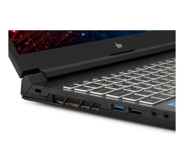 Ноутбук IRU Калибр 15.6" (i5-12500H, 16GB, 512GB SSD, GTX 1650, IPS) черный