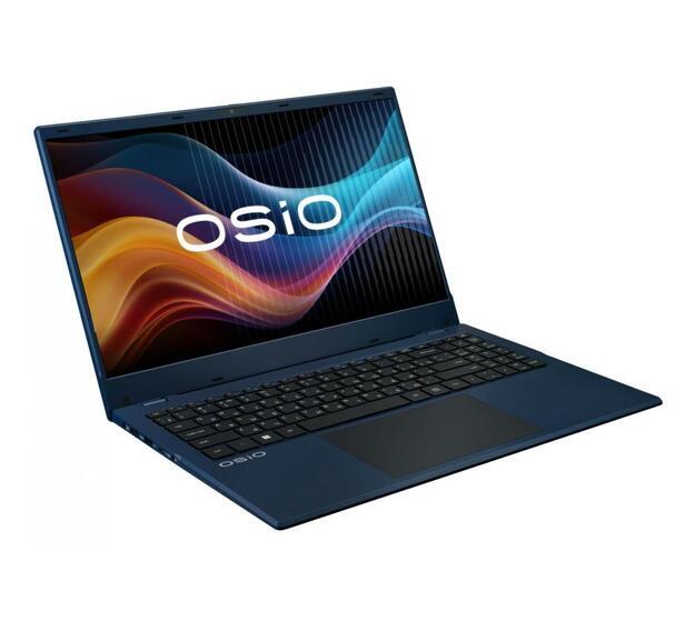 Ноутбук Osio BaseLine 15.6" (N100, 8GB, 512GB SSD, IPS) голубой