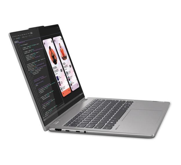 Ноутбук Lenovo Yoga 14" (Ryzen 7 8840HS, 16GB, 1TB SSD, IPS) темно-серый