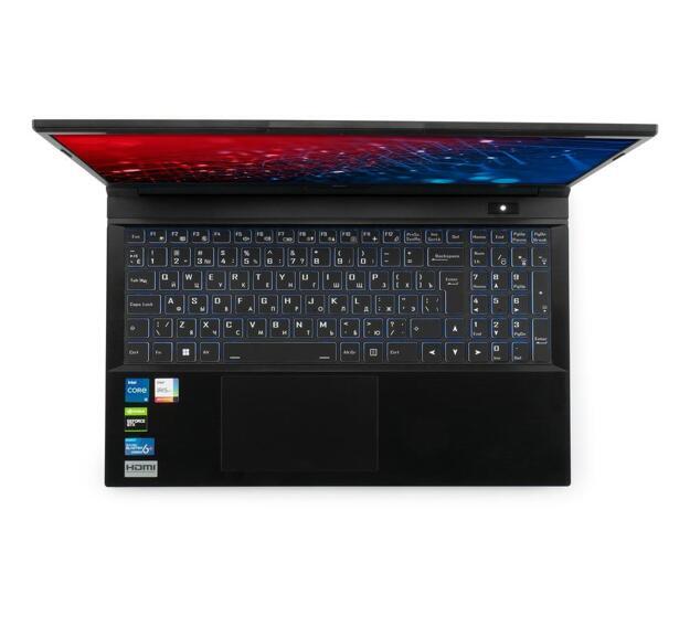 Ноутбук IRU Калибр 15.6" (i5-12500H, 16GB, 512GB SSD, GTX 1650, IPS) черный