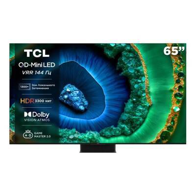 Телевизор TCL 65" 65C855: 65 дюйма, 4K, Mini-LED, 120Гц