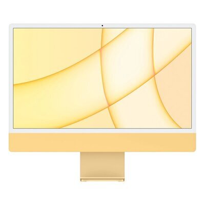 Моноблок Apple iMac 24" Retina 4,5K, M1 (8C CPU, 8C GPU), 8 ГБ, 512 ГБ SSD, жёлтый