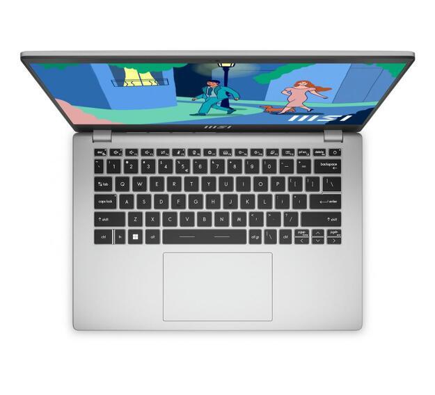 Ноутбук MSI Modern 14" (i3-1215U, 8GB, 256GB SSD, IPS) серебристый